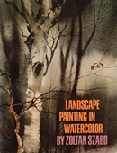 Landscape painting in watercolor / Zoltan Szabo.