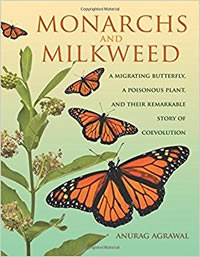 Monarchs and milkweeds book cover