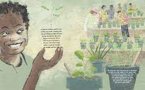detail from Our School Garden by Rick Swann