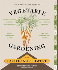Vegetable gardening book jacket