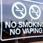 No smoking, no vaping sign