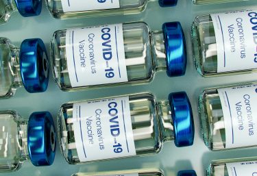 COVID vaccine vials