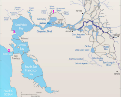 map of follow the water sites