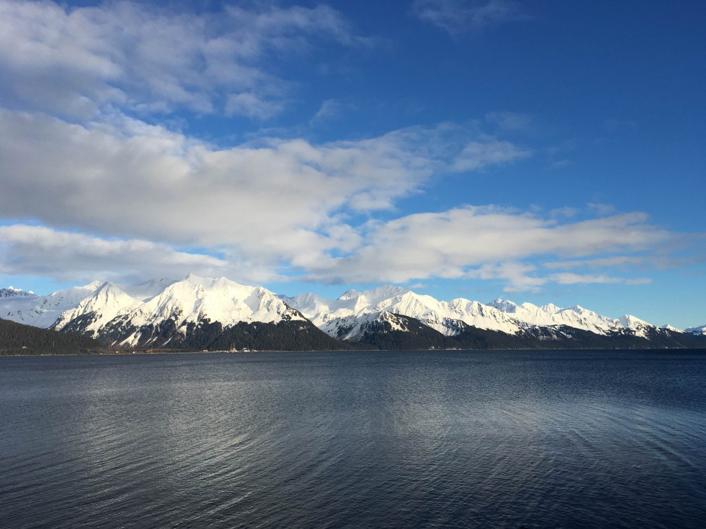 Seward, AK - a rare sunny day!