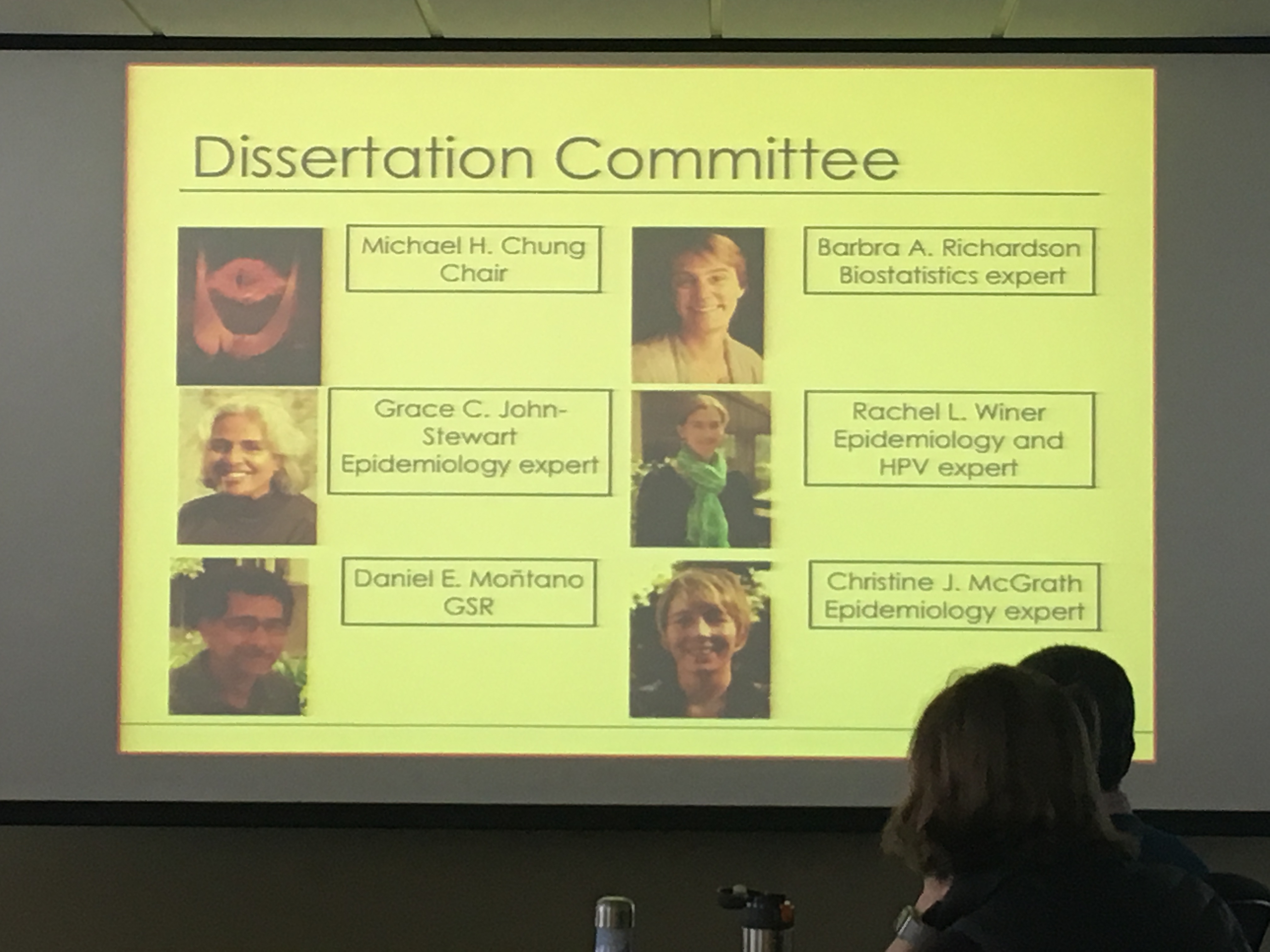 Congratulations on defence of dissertation