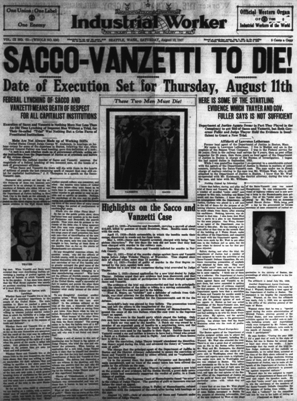 Silent agitator issued by Industrial Workers of the World: One Big Union  - Pacific Northwest Historical Documents Collection - University of  Washington Digital Collections