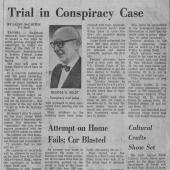 Measures Taken for Fair Trial in Conspiracy Case, SPI, 10/31/1970