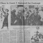 Chaos In Court 7 Sentenced For Contempt, Seattle PI, 12/15/1970 pt. 2