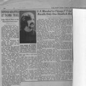 Defense Rebuffed At Tacoma Trial, New York Times, 11/25/1970 pt. 1