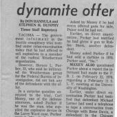 Informant Tells Of Dynamite Offer, The Seattle Times, 12/2/1970 pt. 1