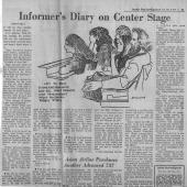 Informer's Diary On Center Stage, Seattle PI, 12/8/1970 pt. 2
