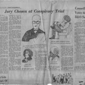 Jury Chosen For Conspiracy Trial, Seattle PI, 11/26/1970