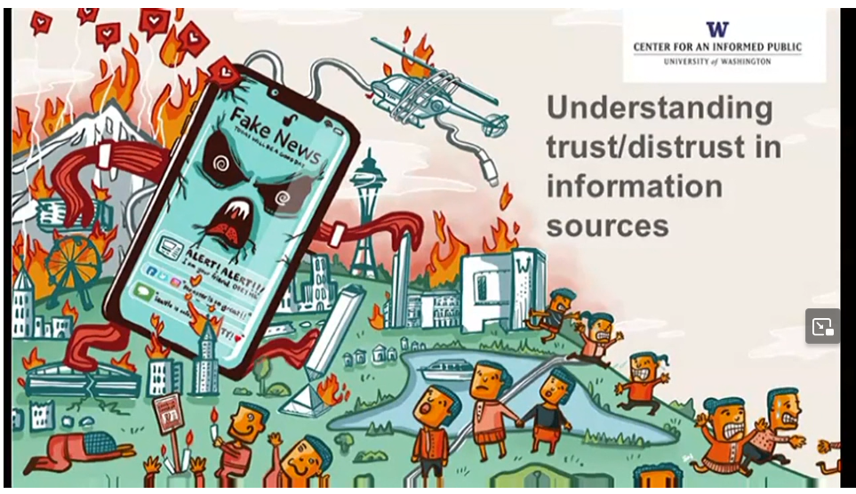 Webinar – How do we rebuild trust in authoritative information sources?