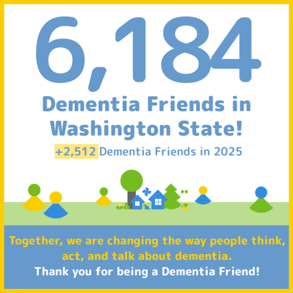 Dementia friends 6,000 post