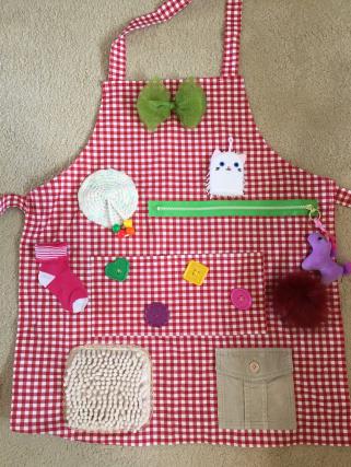 Homespun comfort: My fidget apron project - Memory and Brain Wellness Center