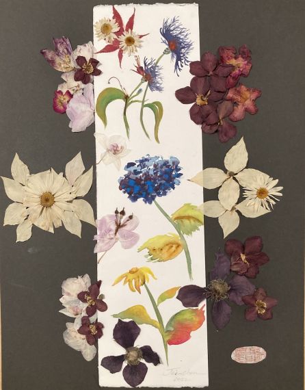 Watercolor and Petals, 2022