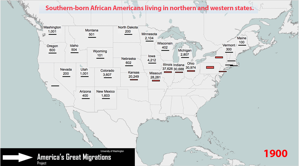 What were some of the reasons African Americans left the South during the Great migration?