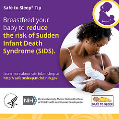 l'allattamento al seno può ridurre la SIDS