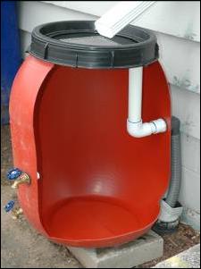 rain barrel cutout