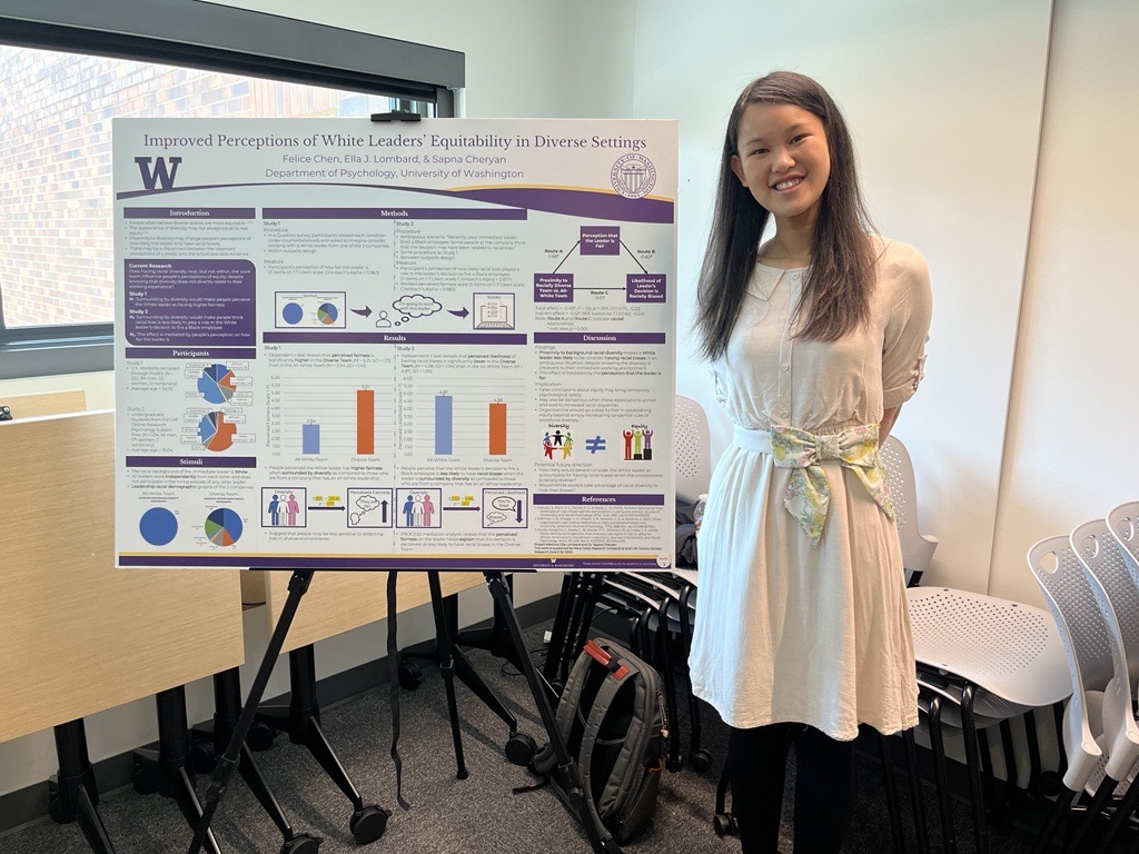 Felice at the Psychology Honors Symposium 2023