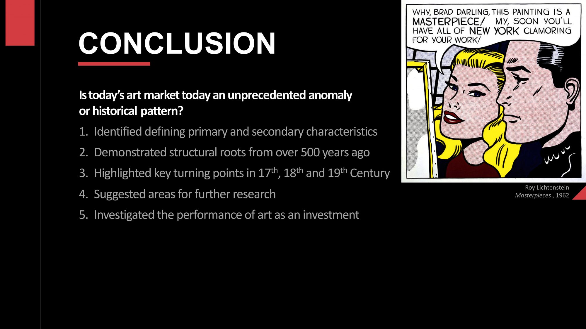 David Alhadeff. “Conclusion” slide from <em>Business As Usual?</em> practicum. 2020.
