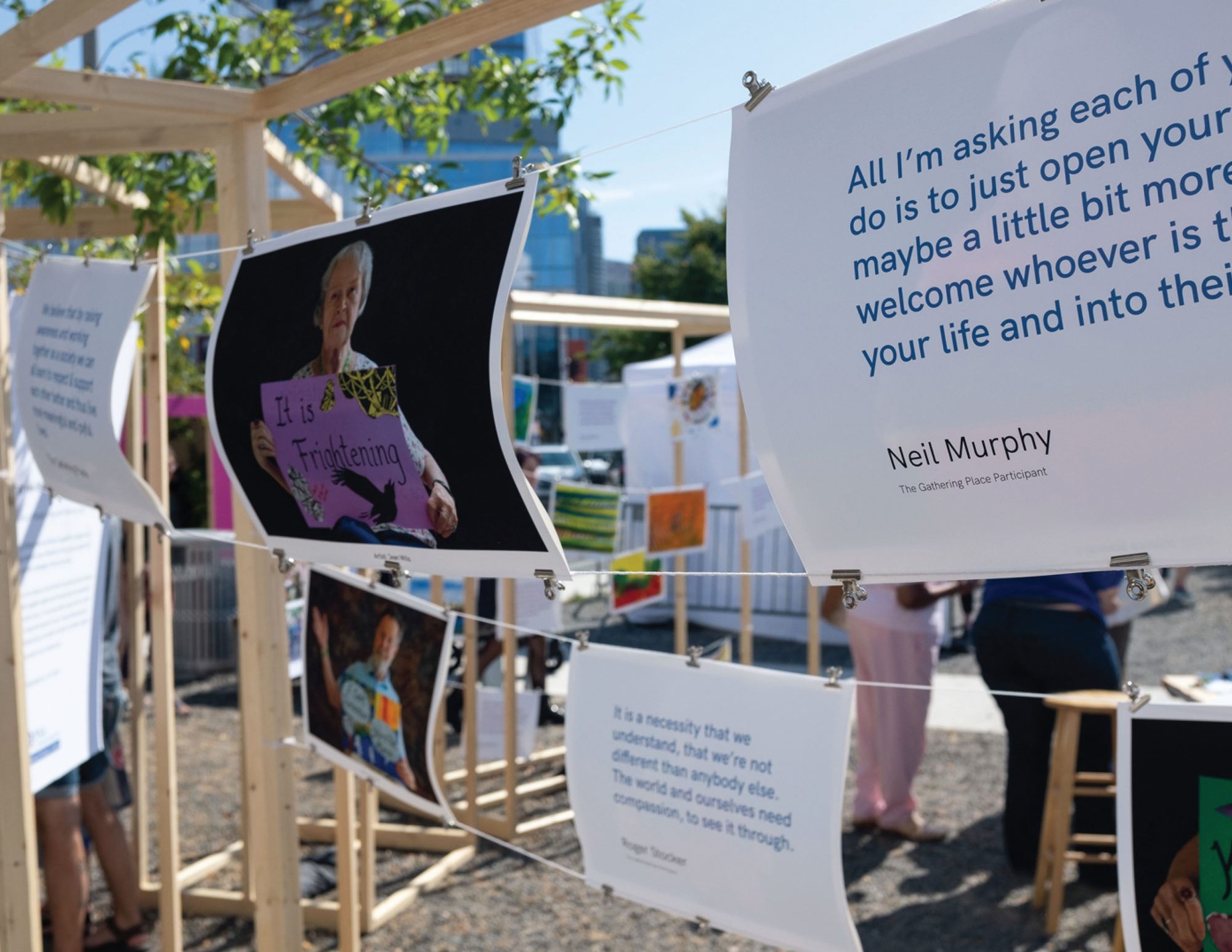 Cal Dobrzynski. <em>Looking Forward</em>.  Seattle Design Festival, August 2019.