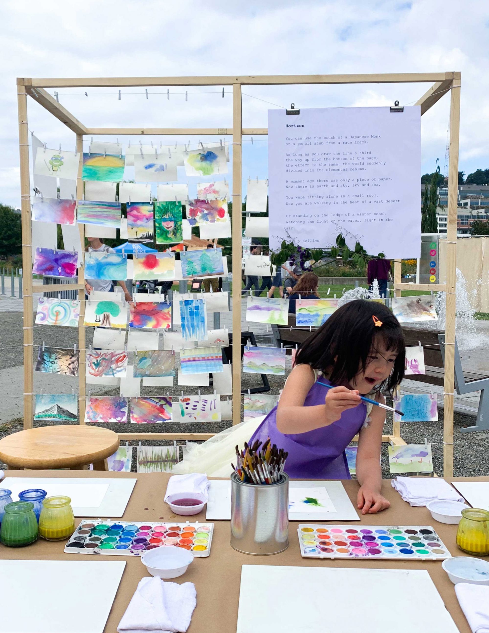 Cal Dobrzynski. <em>Looking Forward</em>.  Seattle Design Festival, August 2019.