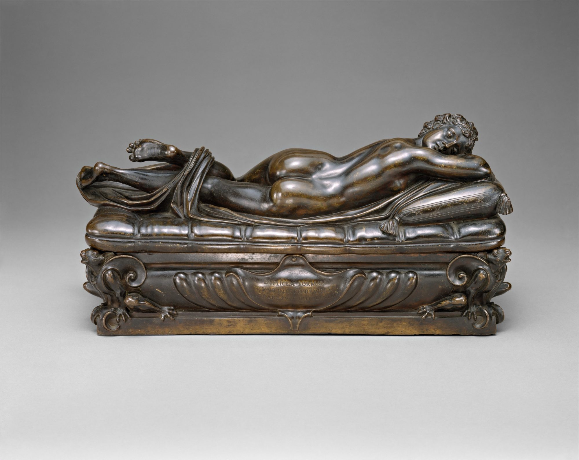 Giovanni Francesco Susini. <em>Sleeping Hermaphrodite</em>. 1639.
