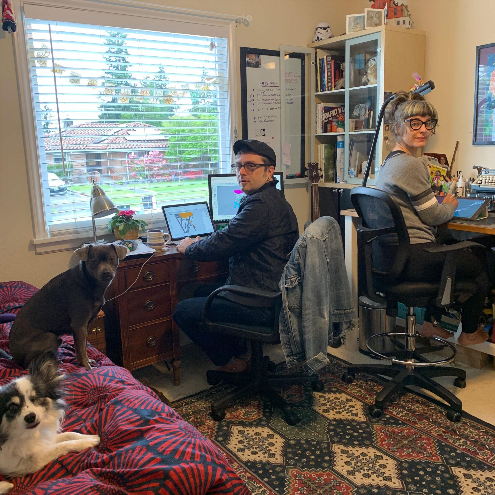 Lund Studios work space. 2020.