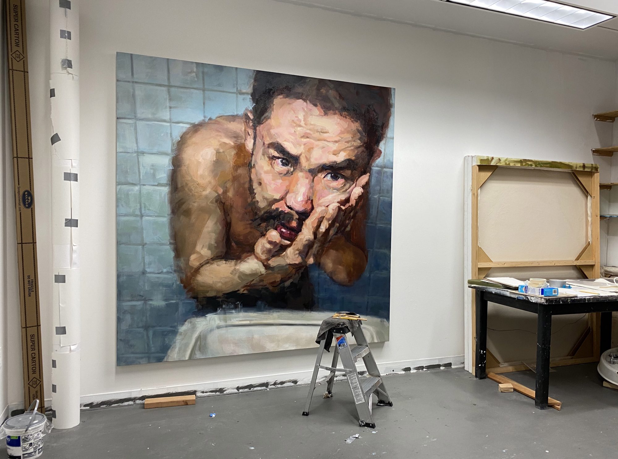 Shuo Yin’s studio. 2020.