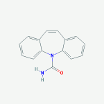 Carbamazepine Chemical structure of carbamazepine