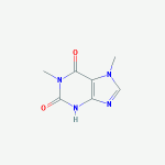 paraxanthine chemical structure of paraxanthine