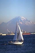 Mount Rainer and Puget Sound