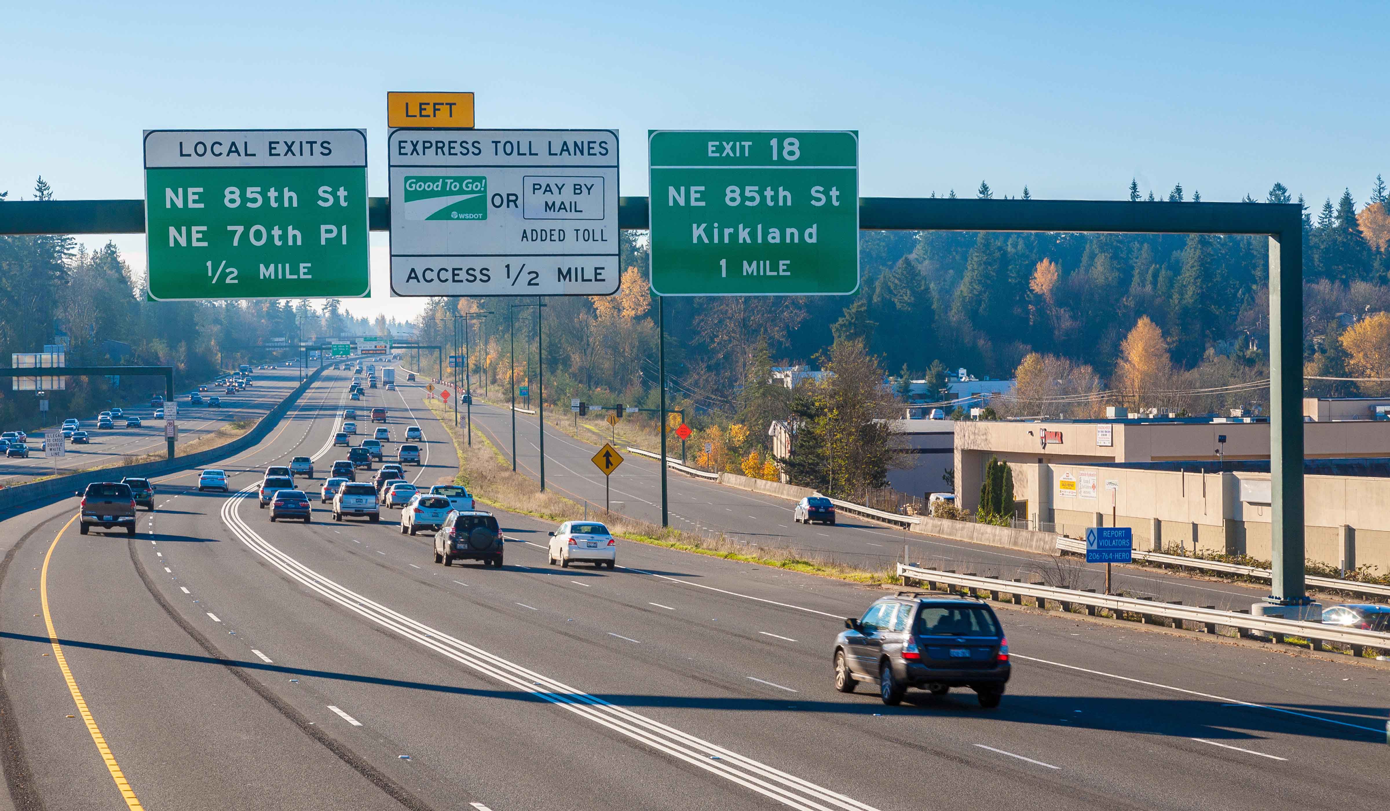 I-405 Express Toll Lanes Analysis: Usage, Benefits, and Equity | Washington  State Transportation Center