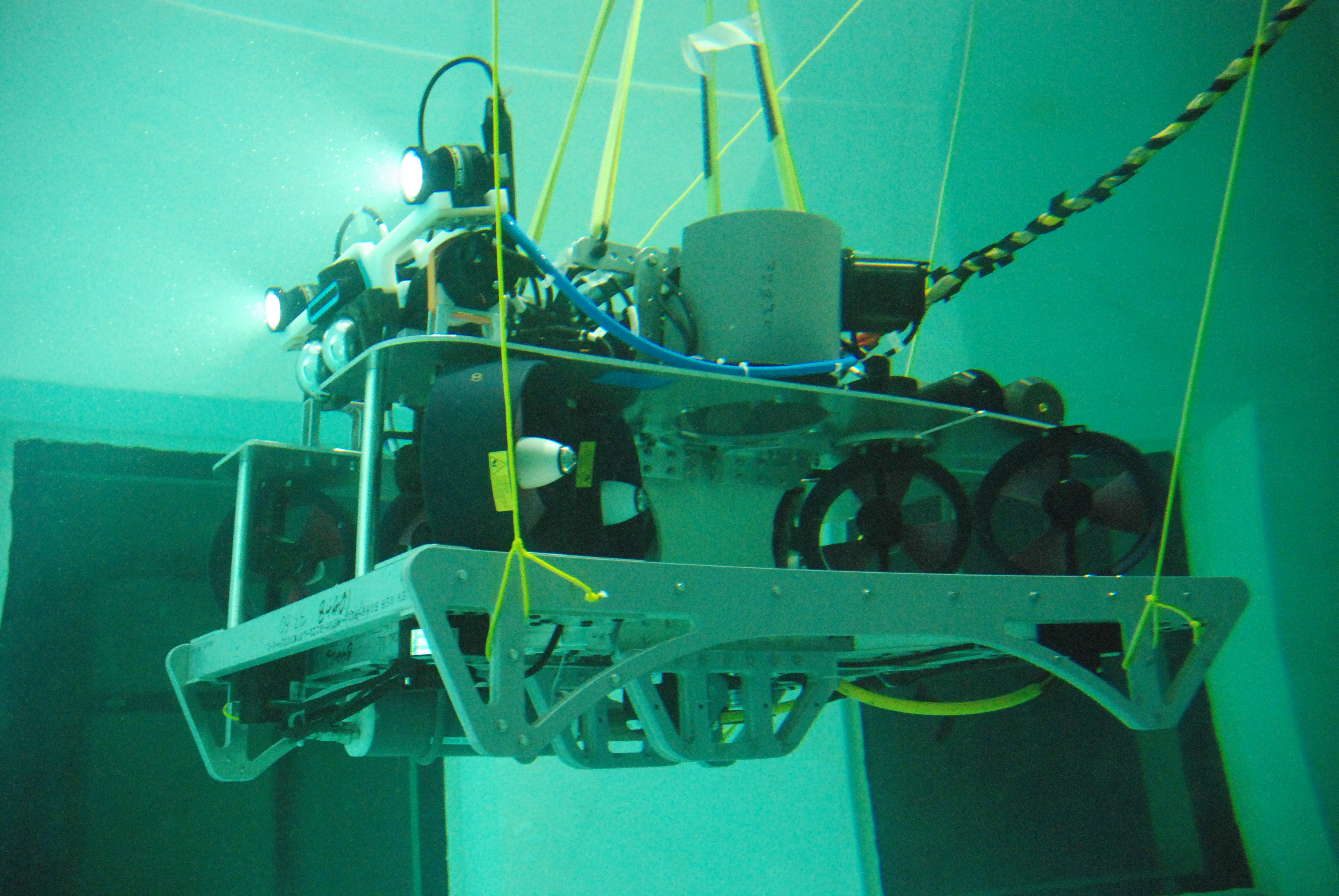 image from First Tank Test with Raven ROV!