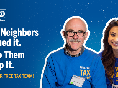 United Way of King County Free Tax Volunteer (Jan 21-April 19) (In-Person) (Seattle)