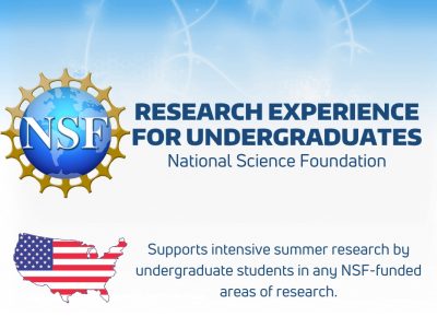 Research Experiences for Undergraduates (REU) Program - NSF Summer Research