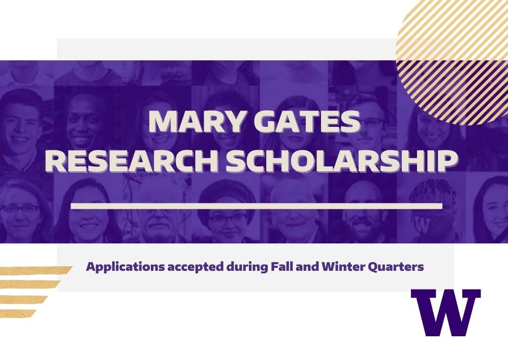 Mary Gates Research Scholarship