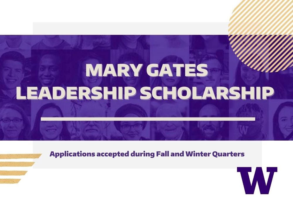 Mary Gates Leadership Scholarship