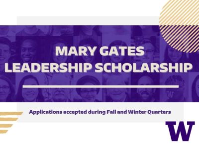 Mary Gates Leadership Scholarship