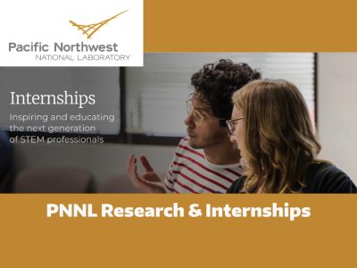 Pacific Northwest National Laboratory - Research & Internships
