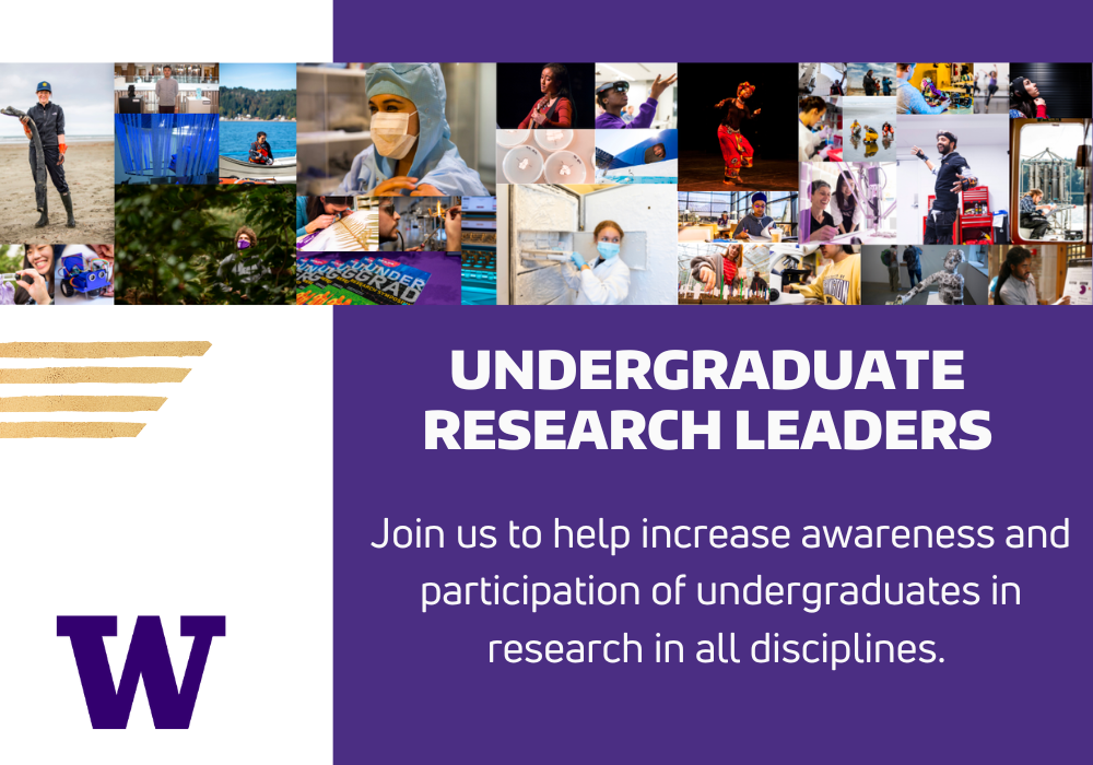Undergraduate Research Leaders (URLs) - UW Seattle