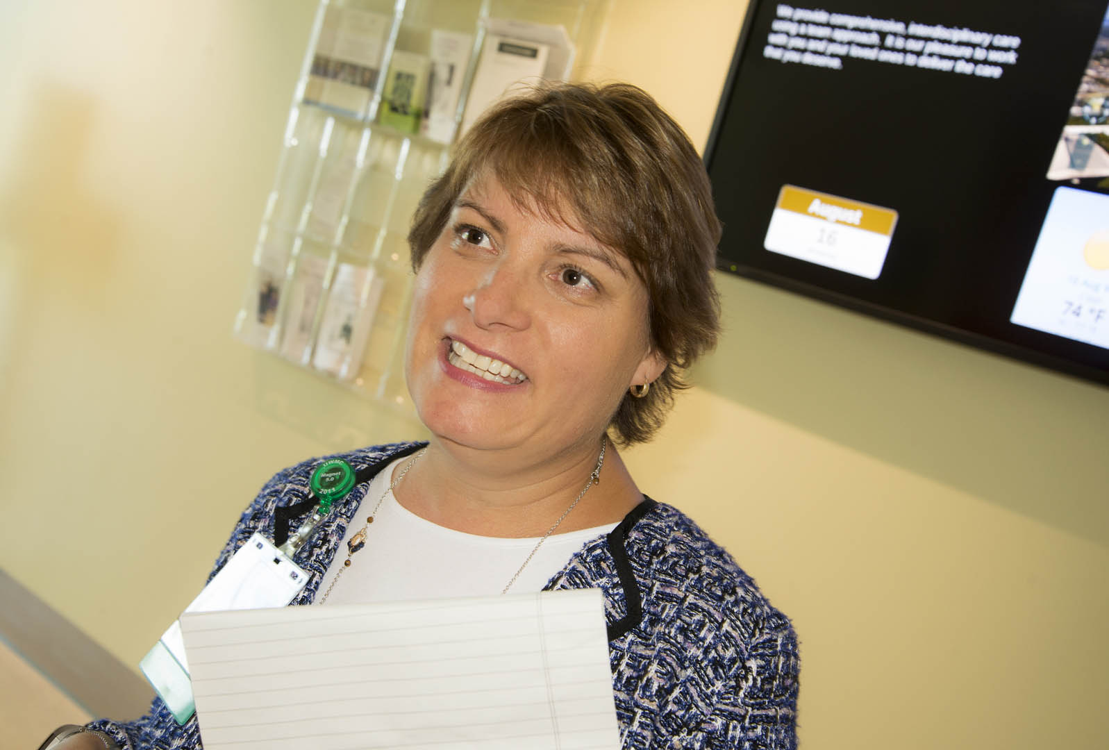 CNO Cindy Sayre smiling.