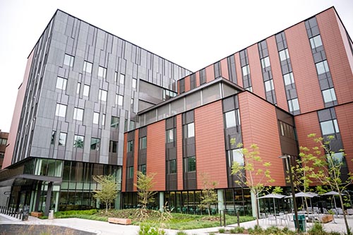 external view of the new CBHL building