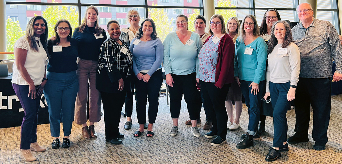 group photo of namy of the attendees at the Seattle Nursing Consortium