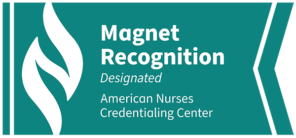 Logo: Magnet Recognition, Designated, American Nurses Credentialing Center