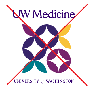 Master logo cannot be broken up.