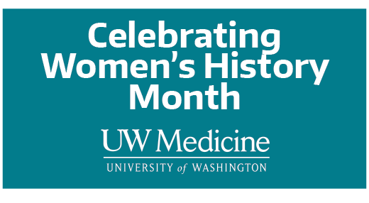 Women's History Month email badge