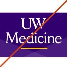 Image showing misuse of the social mark logo by changing the shape of the container