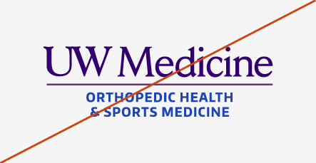 Image showing the misuse of service line logos by changing the color